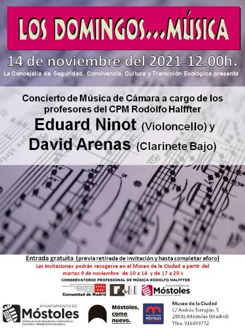 Cartel CONCIERTO DOMINDO_MUSEO