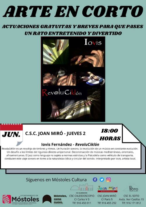 CARTEL ARTE EN CORTO_IOVIS_JOAN MIRÓ