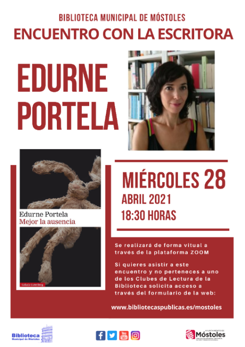 Encuentro con autor - Edurne Portela