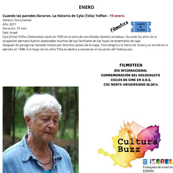 PELI_CUANDO LAS PAREDES LLORARON_CICLO HOLOCAUSTO
