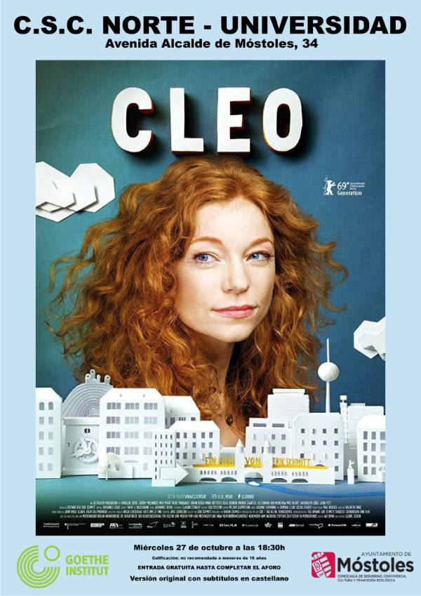 CARTEL PELI_Cleo_CICLO CINE ALEMÁN