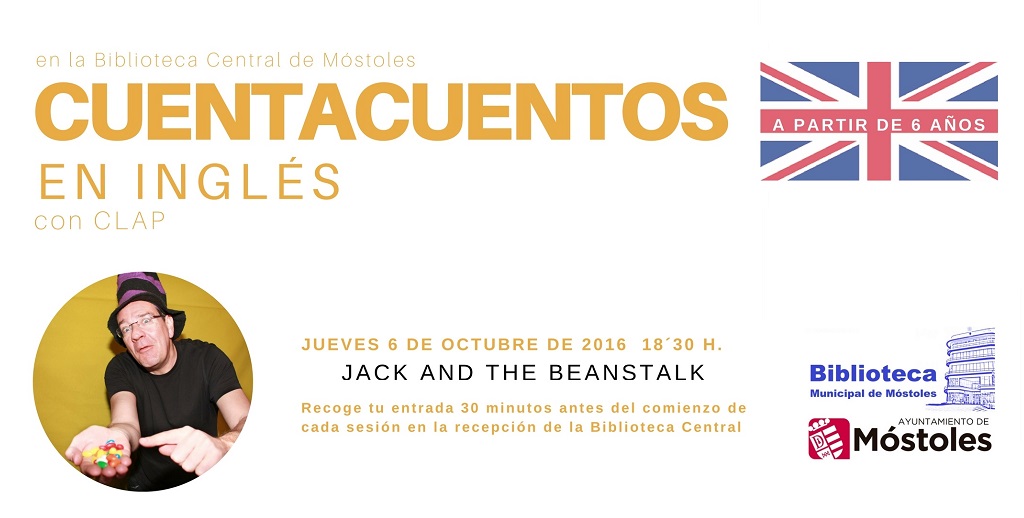 CUENTACUENTOS EN INGLÉS OCTUBRE