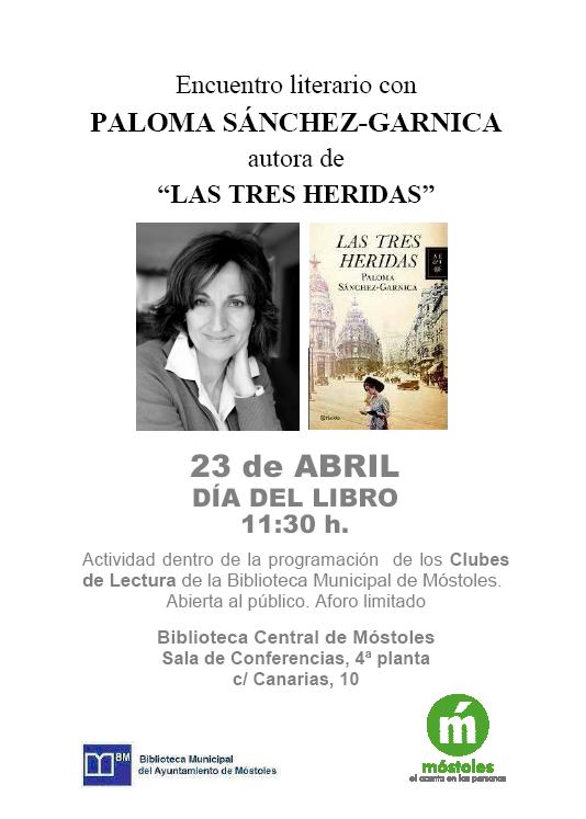 Encuentro literario con Paloma Sánchez Garnica