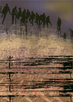 FOTO 3 SALTANDO LA VALLA. GRITOS