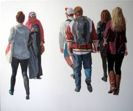 Jesús Manuel Moreno. FOTO EXPO LA LÍNEA BLANCA. C.C. VILLA DE MÓSTOLES