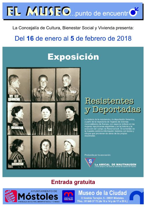 Exposición "Resistentes y deportadas"