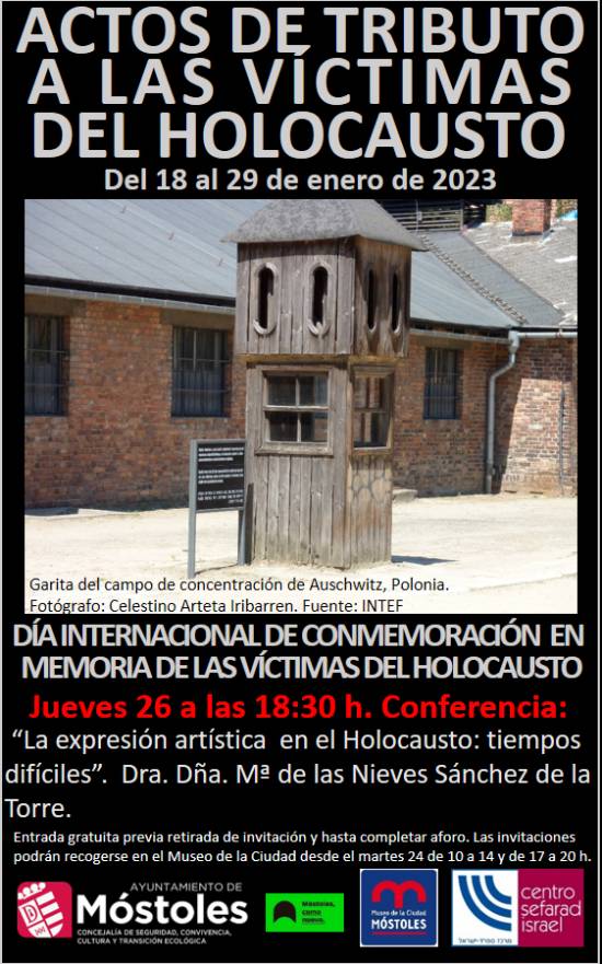 Cartel Conferencia_ 26 enero_ Holocausto 23_MUSEO