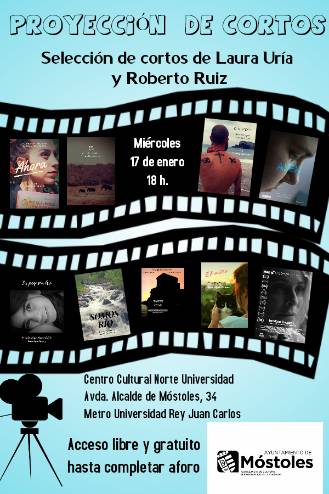 Cartel proyección cortos