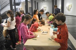 Taller infantil expo Egorretratos 1