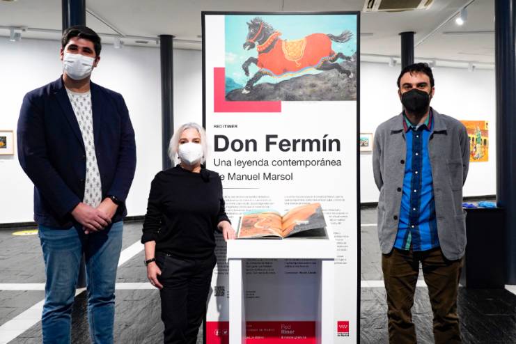 Exposición "Don Fermín Una leyenda contemporánea" de Manuel Marsol (2)