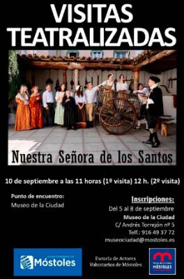 Visitas teatralizadas Nuestra Señora de los Santos 2023