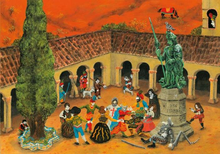 Exposición de grabado "Don Fermín. Una leyenda contemporánea"