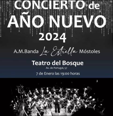 El Teatro del Bosque acoge el tradicional concierto de Año Nuevo