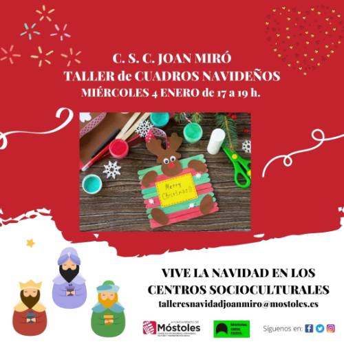 FOTO TALLER CUADROS NAVIDEÑOS_JOAN MIRÓ