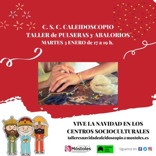 FOTO TALLER PULSERAS_CALEIDOSCOPIO