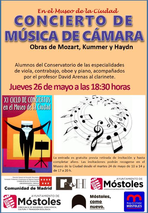 Cartel concierto 26 de mayo 22