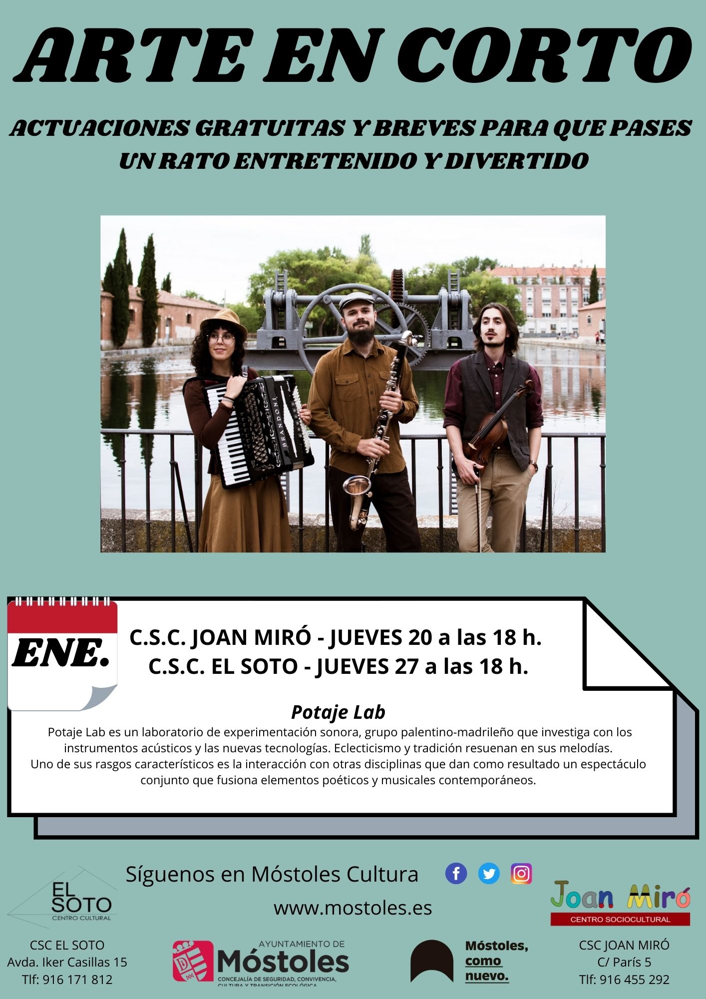 Cartel Arte en Corto_ enero 2022