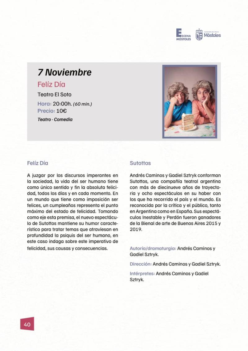 Programación II Temporada Escena Móstoles 2025-40