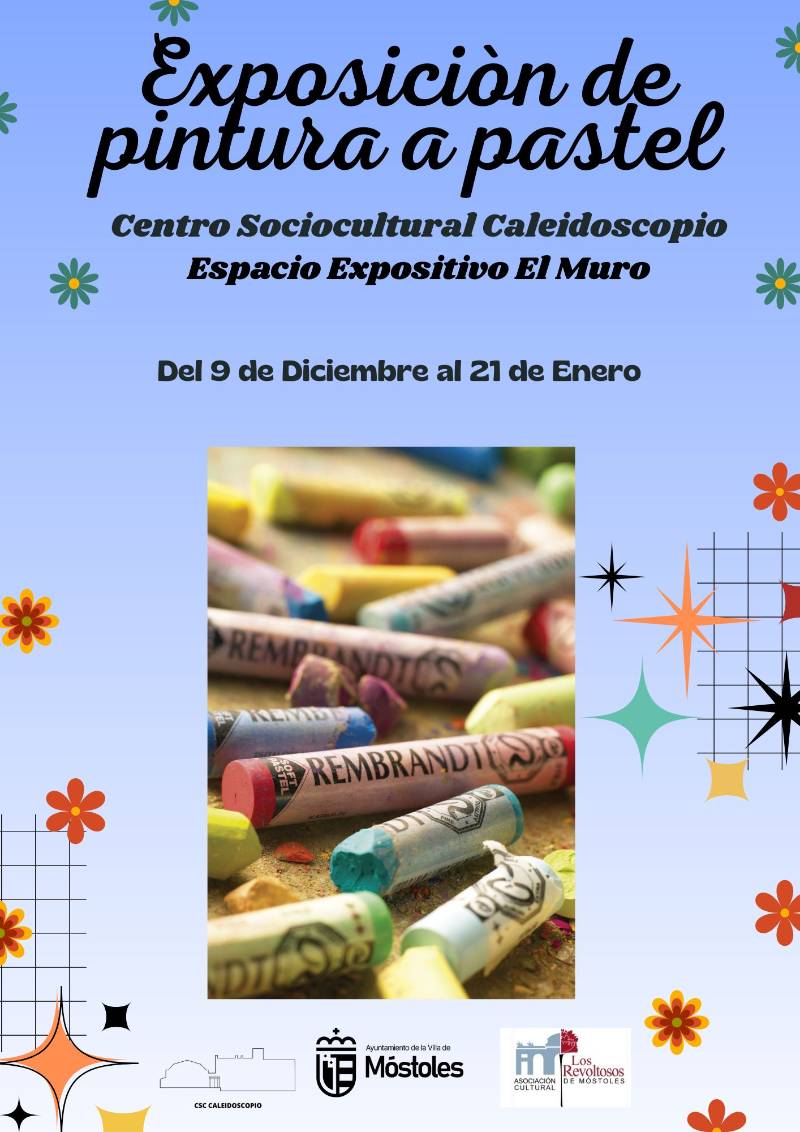 Exposicion pastel taller