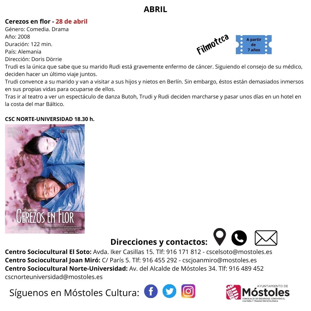 CINE+CINE SEMANA 26-30 ABRIL 2021