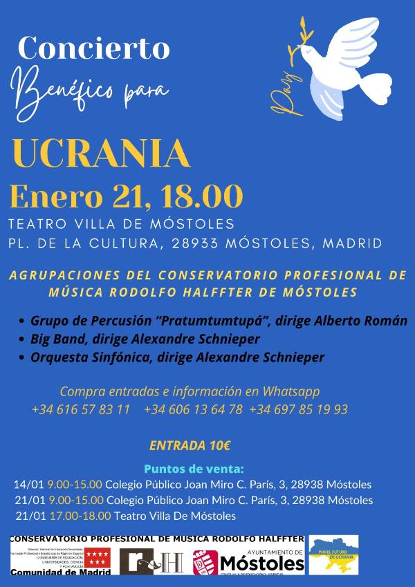 cartel concierto ucrania