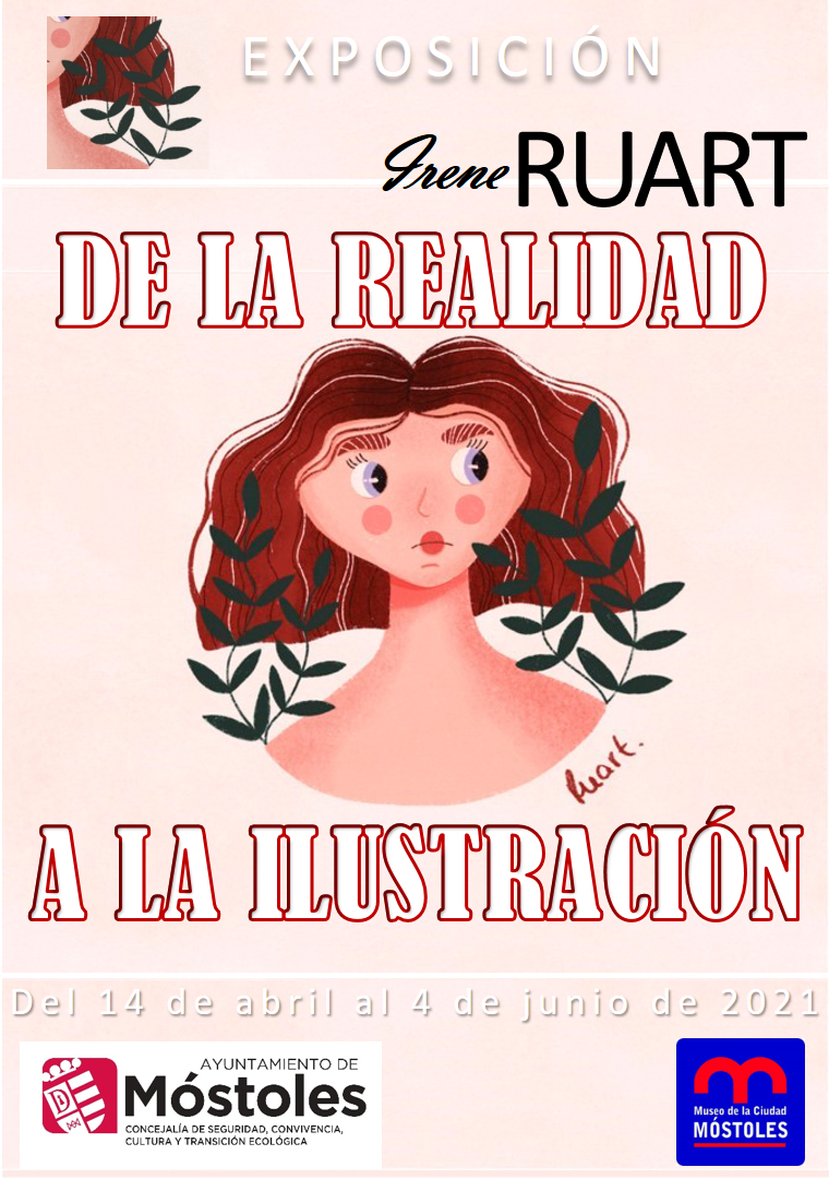 Cartel Expo Irene Ruart Ilustraciones_MUSEO DE LA CIUDAD