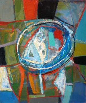 41- Composición XX. 60,5 x 49 cm. Mixta sobre tabla. 2015