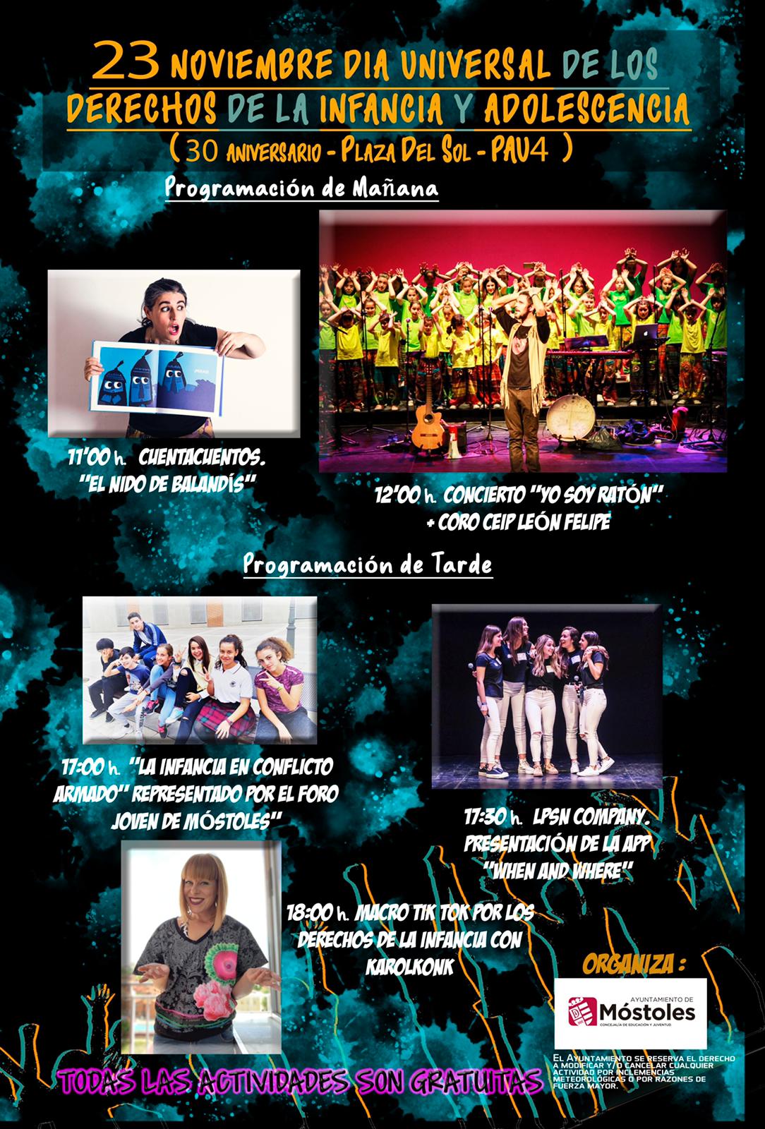 PROGRAMACION 23 NOVIEMBRE