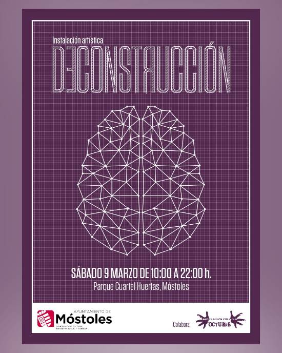 Cartel construcción 9 de marzo