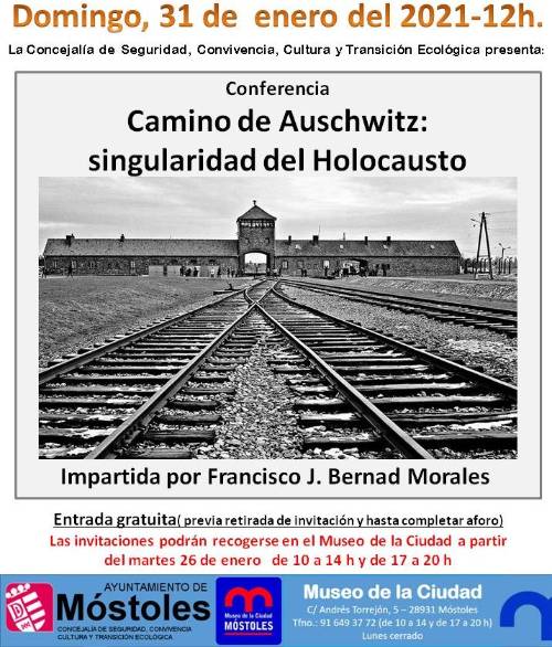 Cartel conferencia Francisco J. Bernad.conferencia