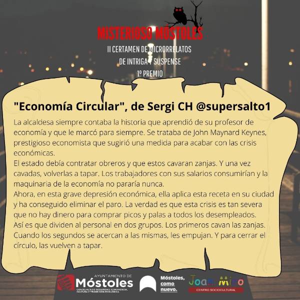 FOTO 1º PREMIO MICRORRELATOS