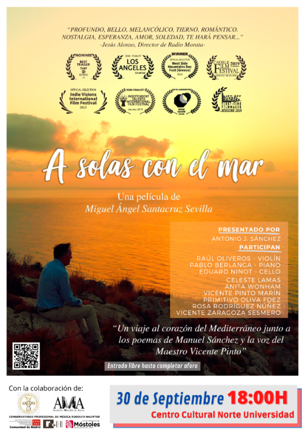 CARTEL DOCUMENTAL_A SOLAS CON EL MAR