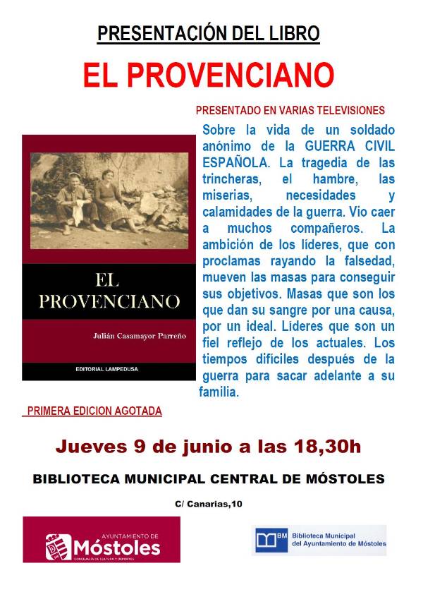 Presentación libro PROVENCIANO