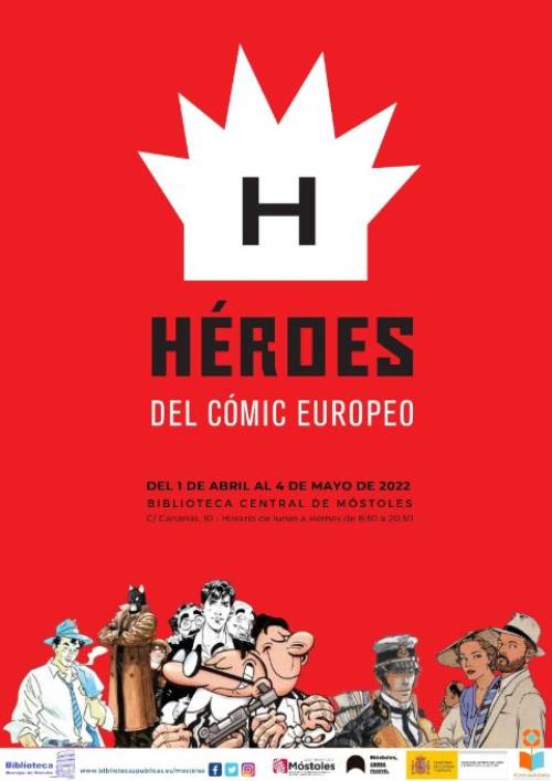 EXPO_Héroes del cómic europeo_BIBLIOTECA