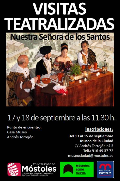 Cartel visitas teatralizadas sept 22_MUSEO CIUDAD
