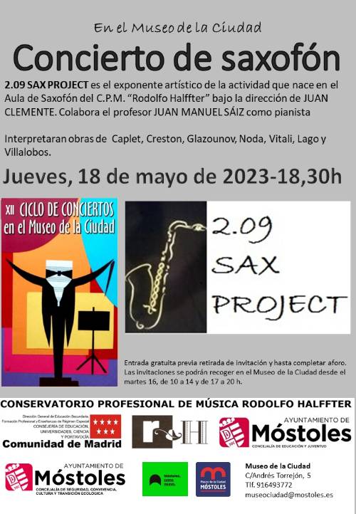 Cartel de saxofón_MUSEO