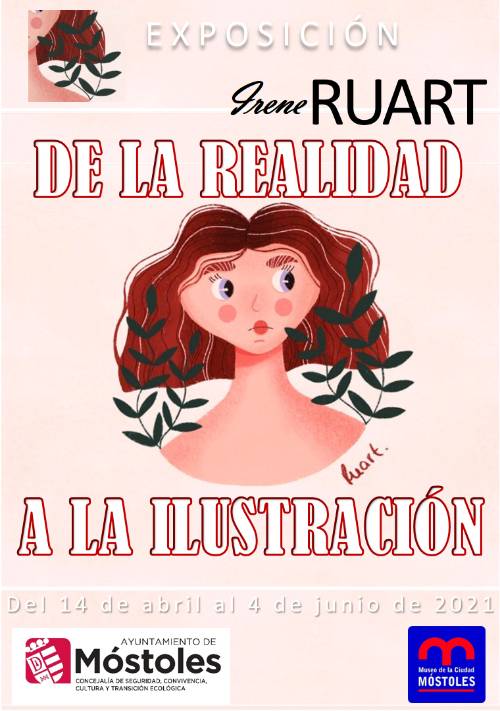 Cartel Expo Irene Ruart Ilustraciones_MUSEO DE LA CIUDAD