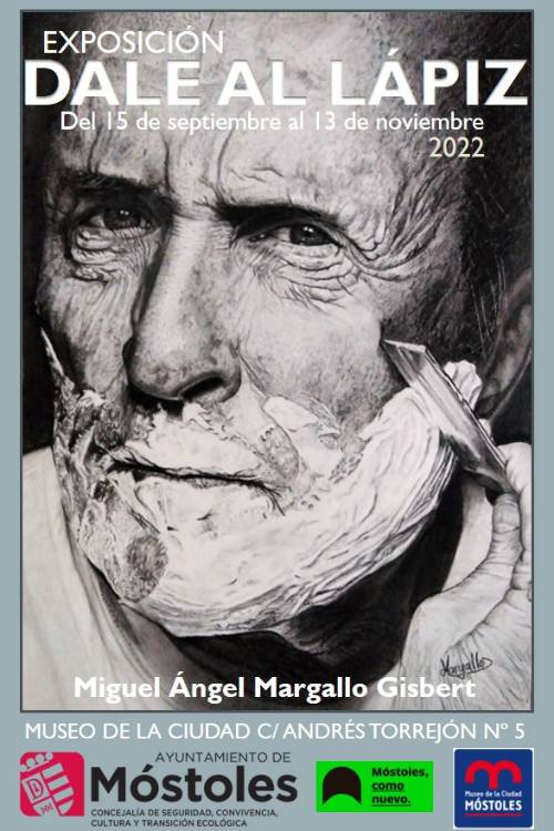 Cartel exposición Dale al lápiz_MUSEO CIUDAD