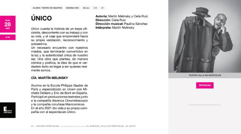 Programación Escena Móstoles - Primera Temporada 2024-63