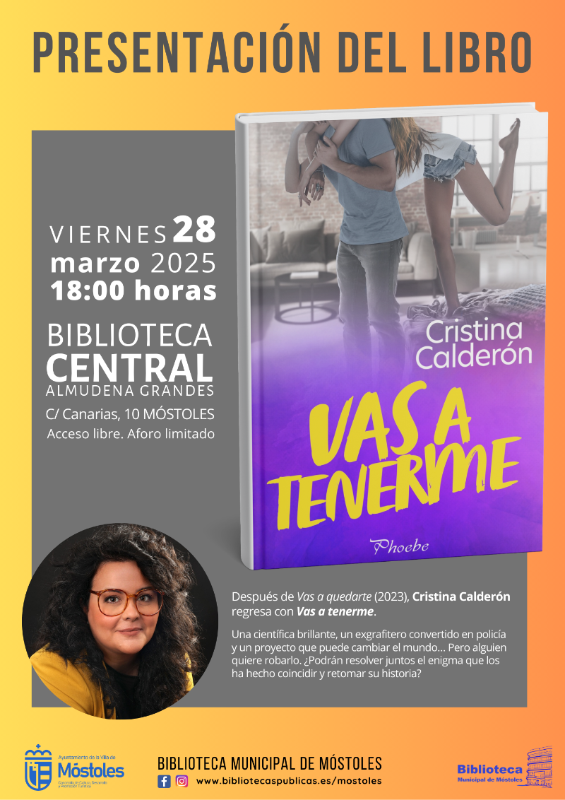 Presentación Vas a tenerme - Cristina Calderón