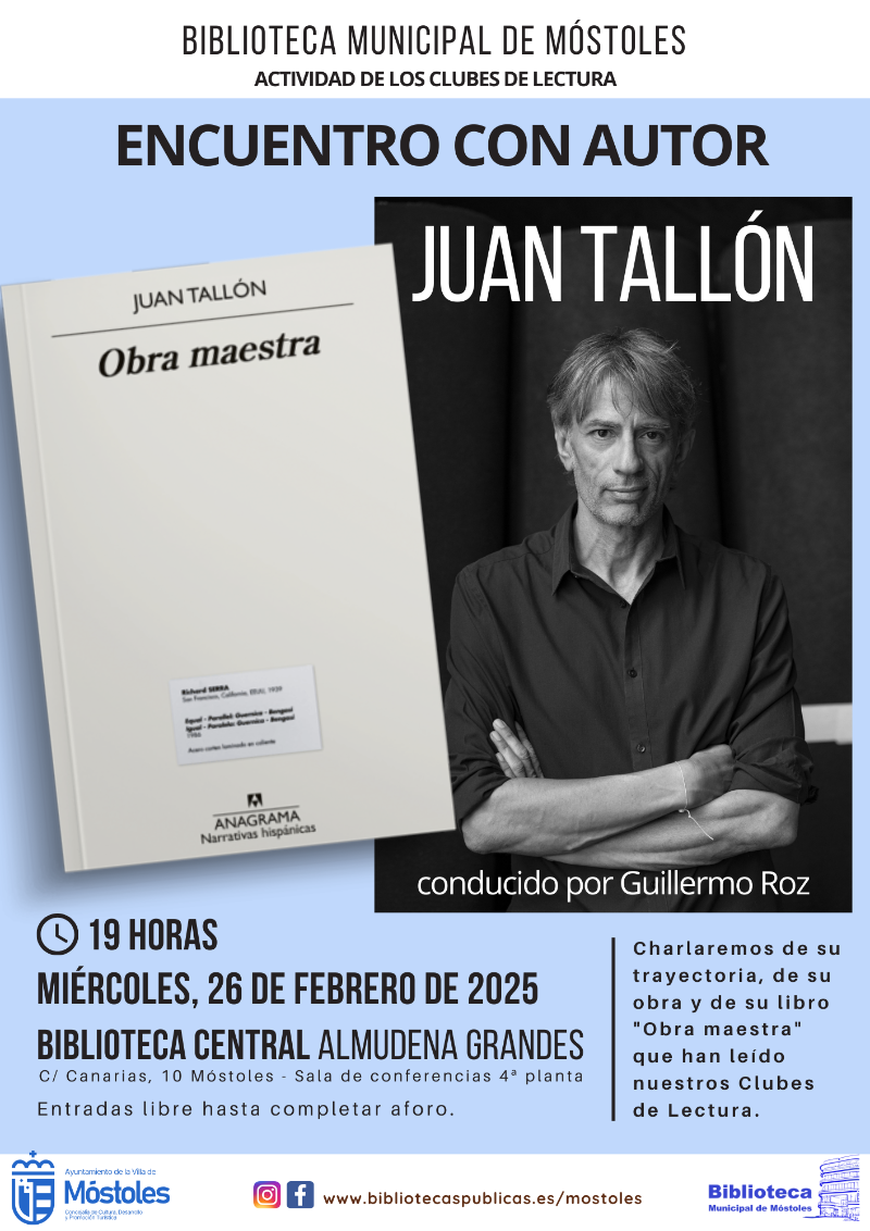 Encuentro con autor - Juan Tallón