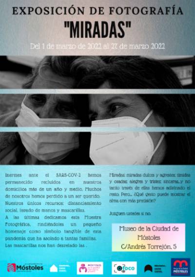 cartel exposición de fotografía_ miradas_MUSEO