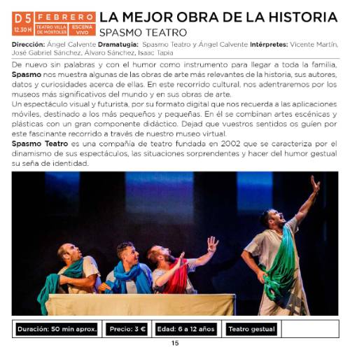 A ESCENA_LA MEJOR OBRA DE LA HISTORIA