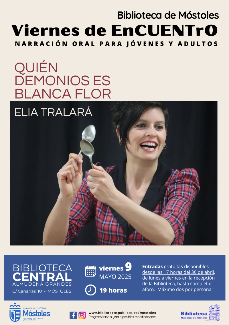 Viernes de Encuentro 2025 Elia Tralará - Quien demonios es BlancaFlor