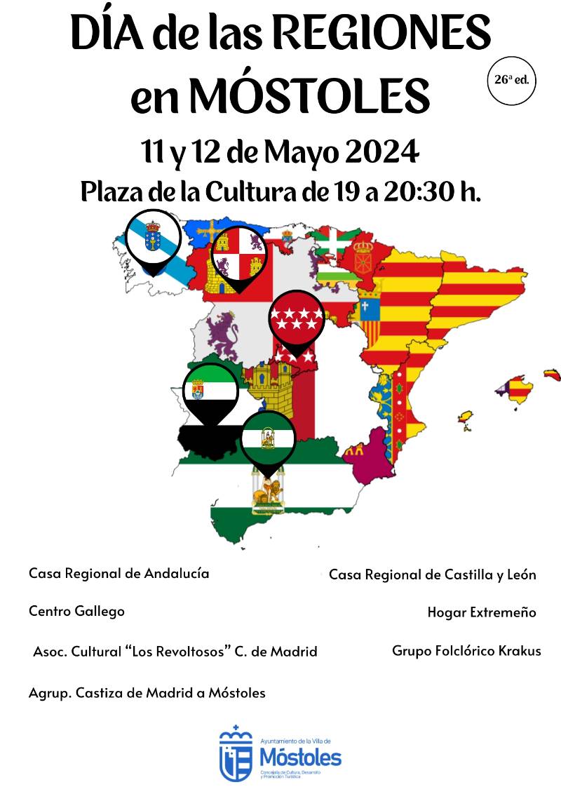 DÍA DE LAS REGIONES 11 y 12 de Mayo 2024