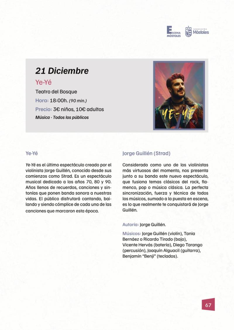 Programación II Temporada Escena Móstoles 2025-67