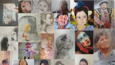 destacada Exposición colectiva sobre el arte del retrato Más allá del gesto