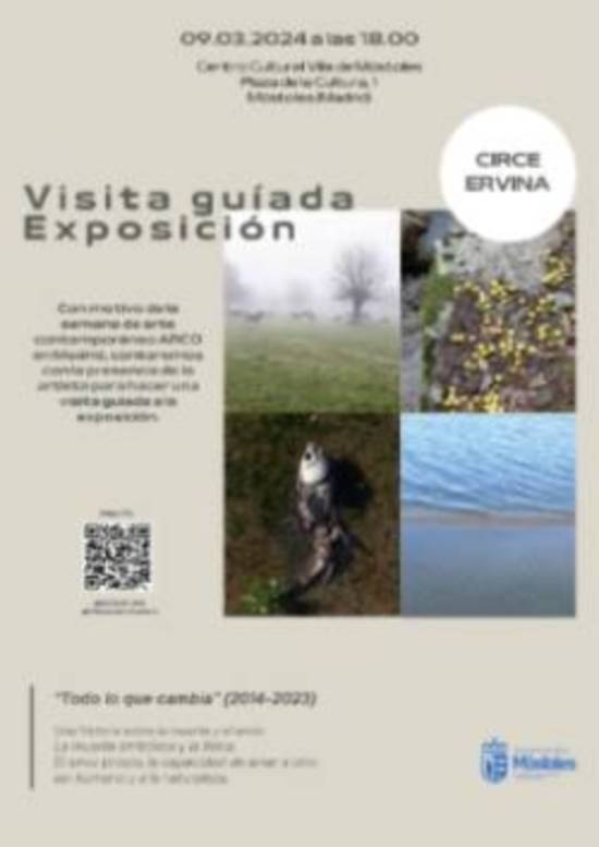 Visita guiada exposición TODO LO QUE CAMBIA_Circe Ervina