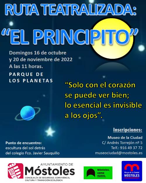CARTEL_Ruta El Principito_Octubre-noviembre