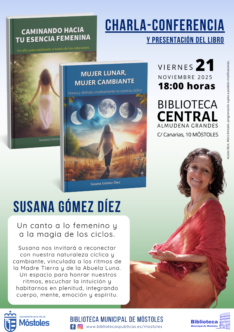 Presentación Susana Gómez Díez - Mujer lunar, mujer cambiante